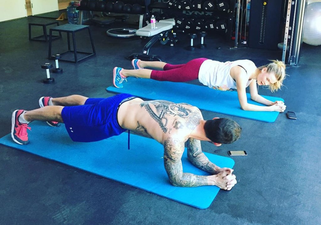 Os casais famosos que malham juntos