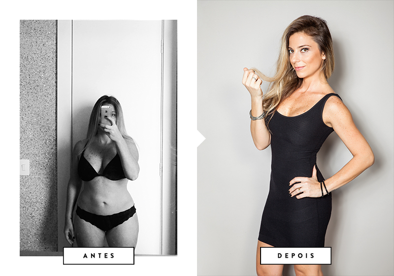 Ela mudou o estilo de vida durante as férias e eliminou 15 kg