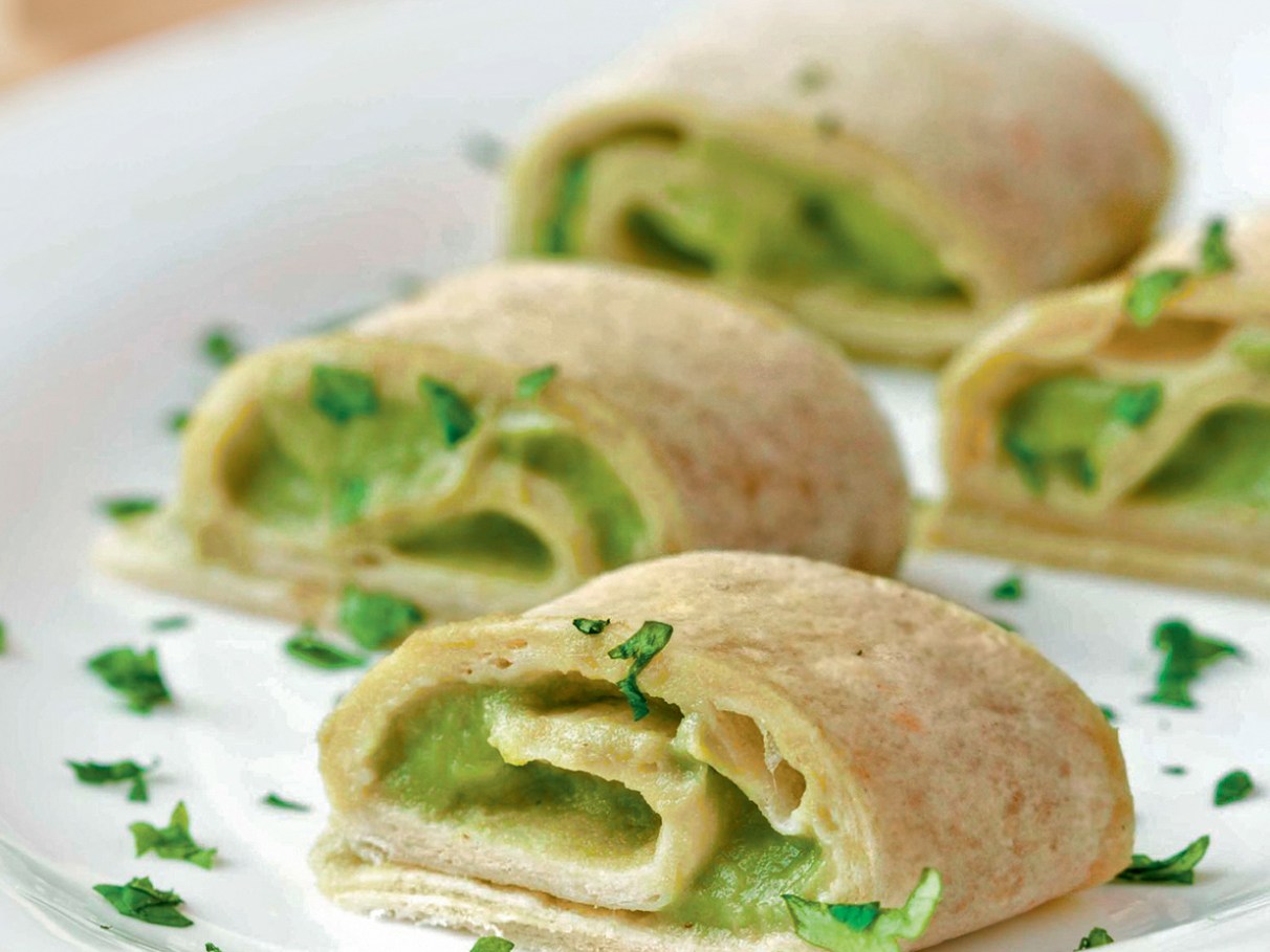 Wrap com creme de abacate | BOA FORMA