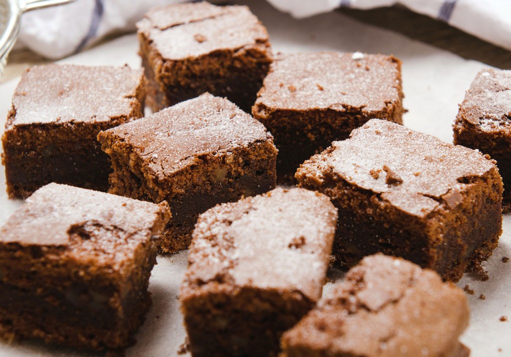 Batalha das calorias: brownie de doce de leite x brownie de Nutella