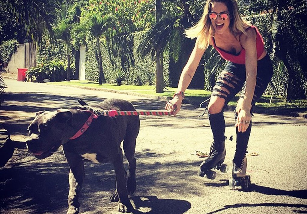 8 celebridades que malham ao lado de seus pets