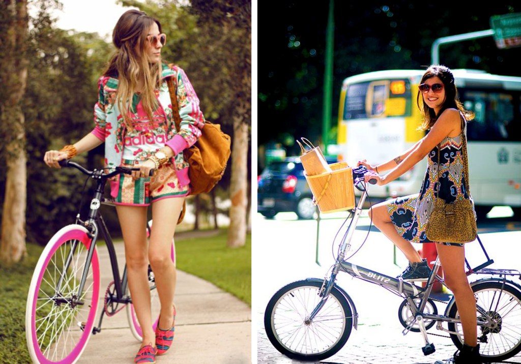 Vá de bike: um look para cada dia da semana