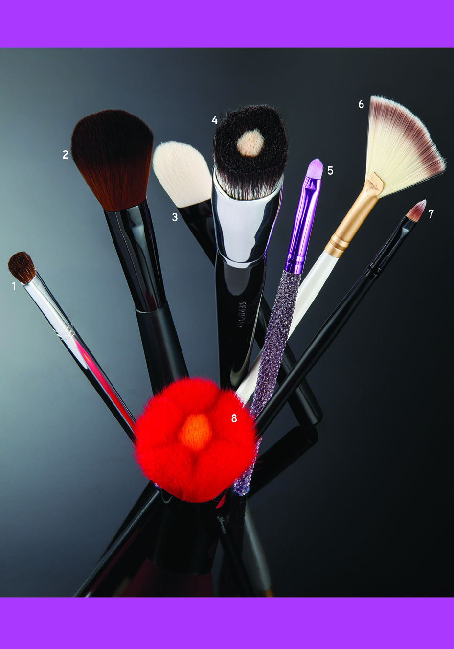 Você sabe para que serve cada tipo de pincel de maquiagem?