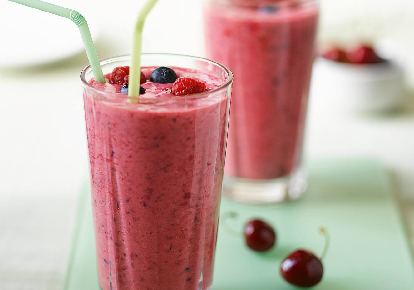 Smoothie de frutas vermelhas | BOA FORMA