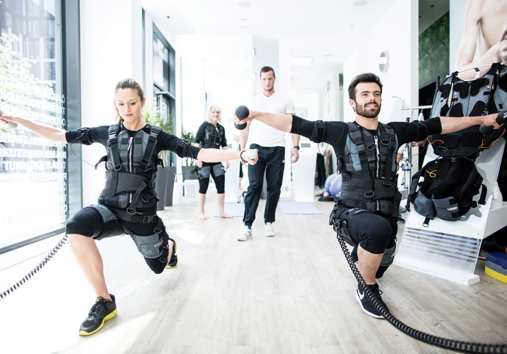 Treino + eletroestimulação = tratamento de choque