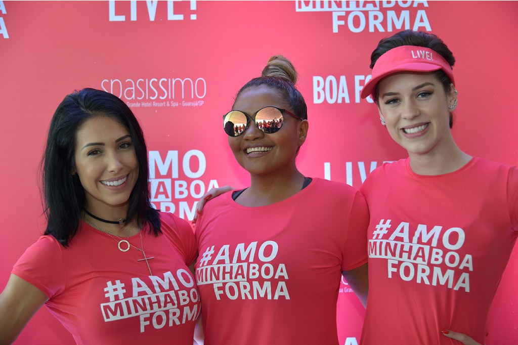 Bella Falconi, Gaby Amarantos e Sophia Abrahão