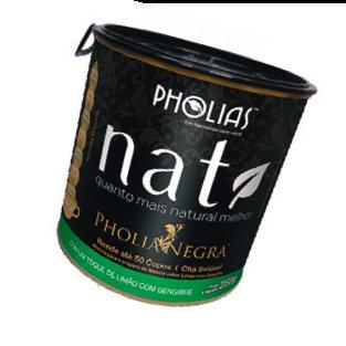 O Nati PholiaNegra, da Pholias (R$ 140, 250 g), é um mix de ervas que dá uma força na queima de gordura. Uma dose (5 g, 9 calorias) por dia, diluída em 1 copo de água, promete reduzir até 10% do sobrepeso em um mês.