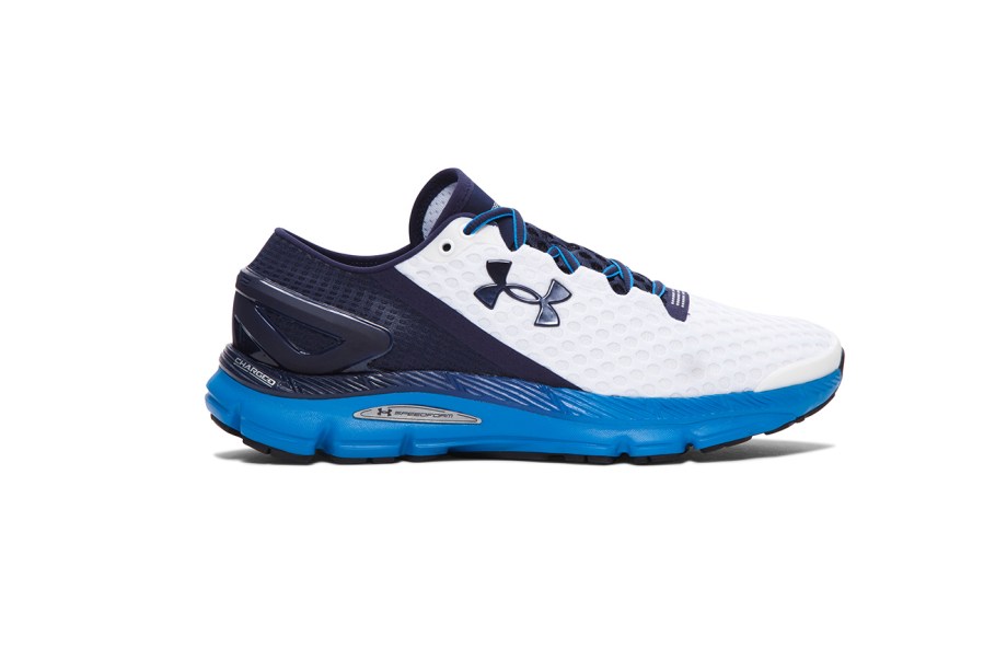 Speedform Gemini 2, Under Armour, de R$ 599,99 por R$ 399,99. Encontre em: <a href="https://www.underarmour.com.br/">www.underarmour.com.br</a>