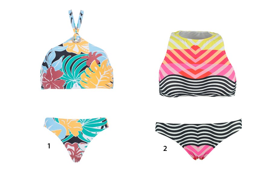 <div>O top meio regatinha é sinônimo de conforto e segurança. Aparece em versões mais fechadas e com amarração no pescoço e, por isso, são ótimos se você tem muito busto e não consegue achar o modelo perfeito! A calcinha fica ao seu gosto - esses biquínis combinam com tudo!</div>
<div></div>
<div>1. Biquíni, PatBo, R$ 575;</div>
<div></div>
<div>2. Biquíni, Salinas, R$ 429</div>
<div></div>
<div>(Preços pesquisados em janeiro de 2017)</div> <div>O top meio regatinha é sinônimo de conforto e segurança. Aparece em versões mais fechadas e com amarração no pescoço e, por isso, são ótimos se você tem muito busto e não consegue achar o modelo perfeito! A calcinha fica ao seu gosto - esses biquínis combinam com tudo!</div>
<div></div>
<div>1. Biquíni, PatBo, R$ 575;</div>
<div></div>
<div>2. Biquíni, Salinas, R$ 429</div>
<div></div>
<div>(Preços pesquisados em janeiro de 2017)</div>