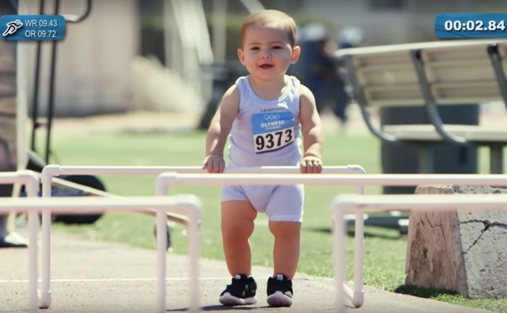 Vídeo: como seriam as Olimpíadas se os atletas fossem bebês?