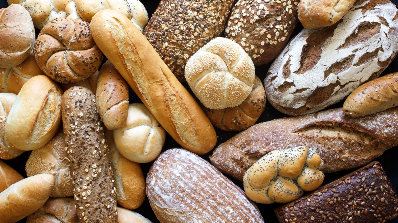 Seleção de pães