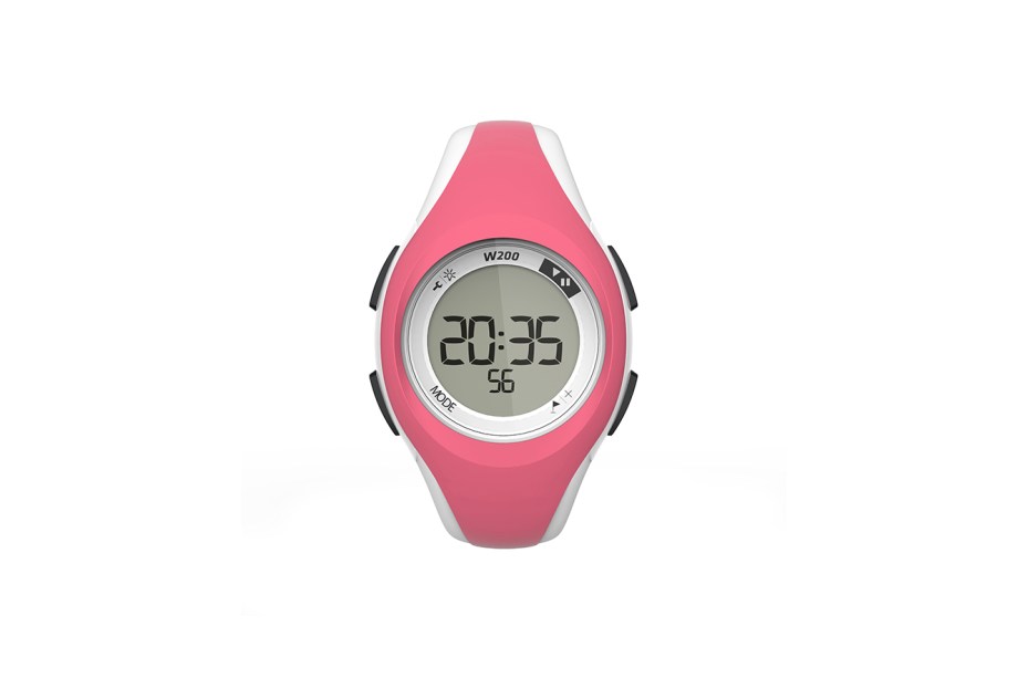 Relógio digital esportivo W200 S, Decathlon, R$80 (<a href="https://www.decathlon.com.br">www.decathlon.com.br</a>) Relógio digital esportivo W200 S, Decathlon, R$80 (<a href="https://www.decathlon.com.br">www.decathlon.com.br</a>)