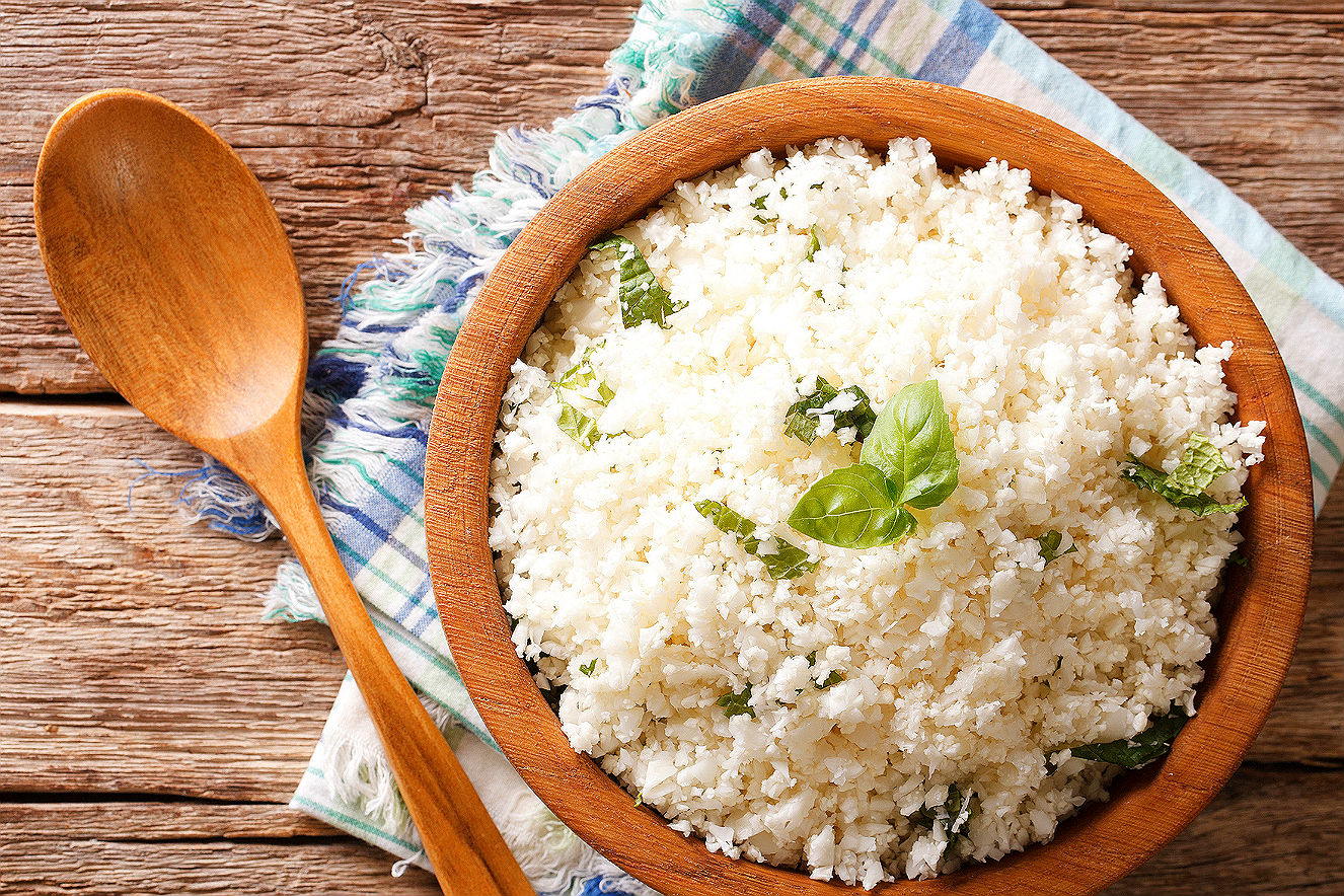 Como preparar um arroz low carb feito com couveflor e ghee BOA FORMA