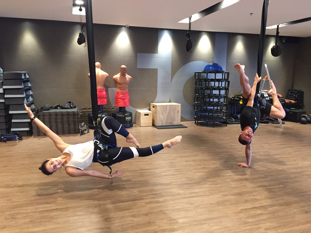 Bungee Dance: a aula fitness inspirada no esporte radical