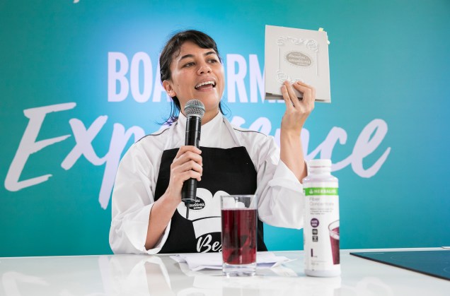 Erika Kaiser Mori explica um pouco mais sobre as receitas que os convidados vão reproduzir Erika Kaiser Mori explica um pouco mais sobre as receitas que os convidados vão reproduzir