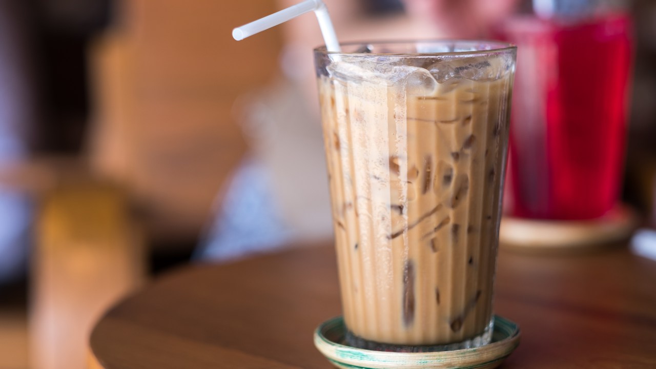 shake proteico de cappuccino