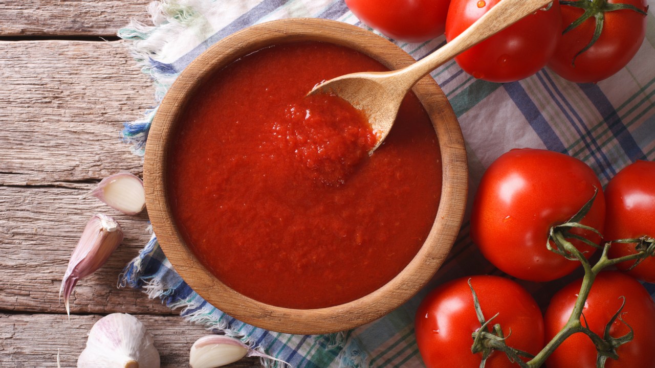 Tomates e molho de tomate