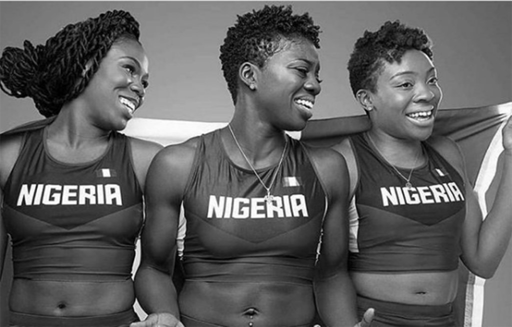 Atletas nigerianas de bobsled