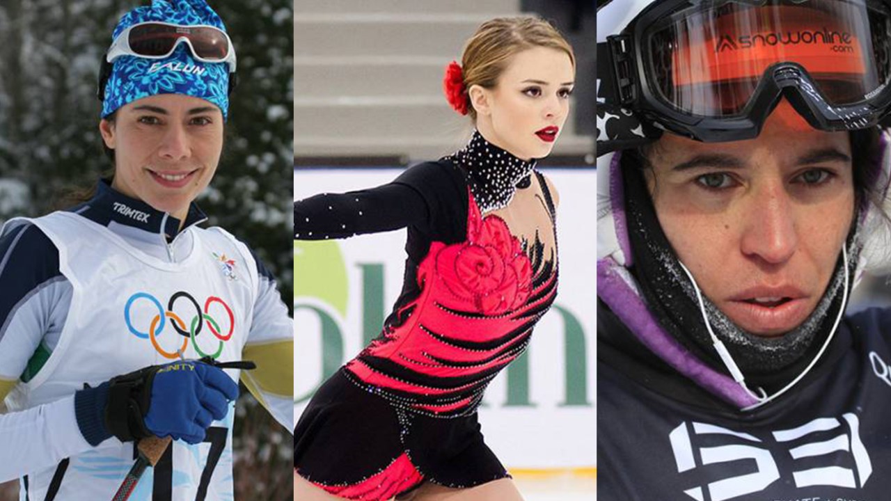 Atletas mulheres na olimpíada de inverno 2018