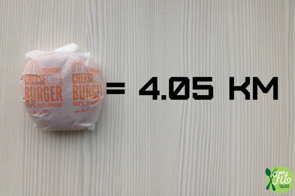 Quilômetros que equivalem às calorias de um hambúrguer