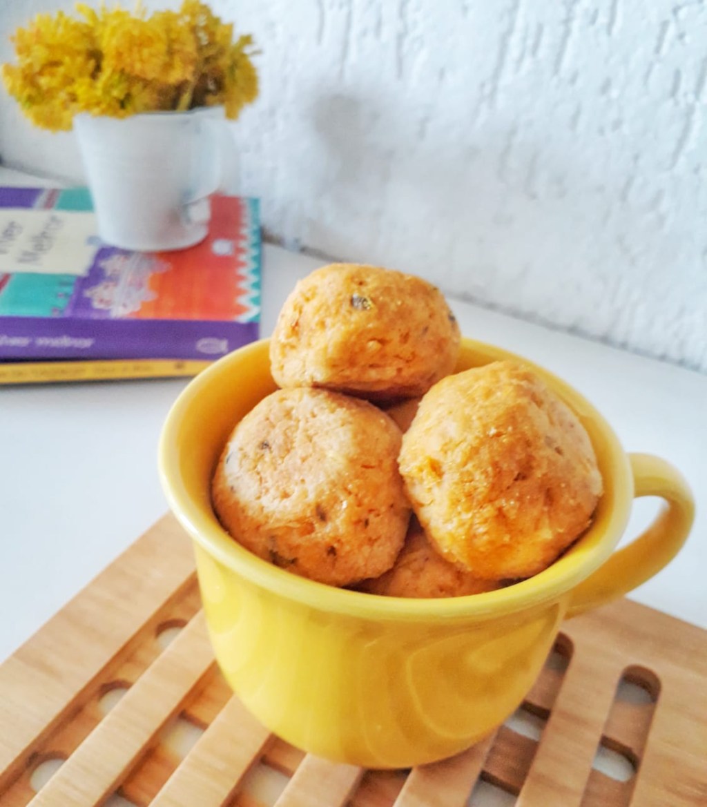 Faça bolinhos de batata-doce com frango para ter energia antes do treino
