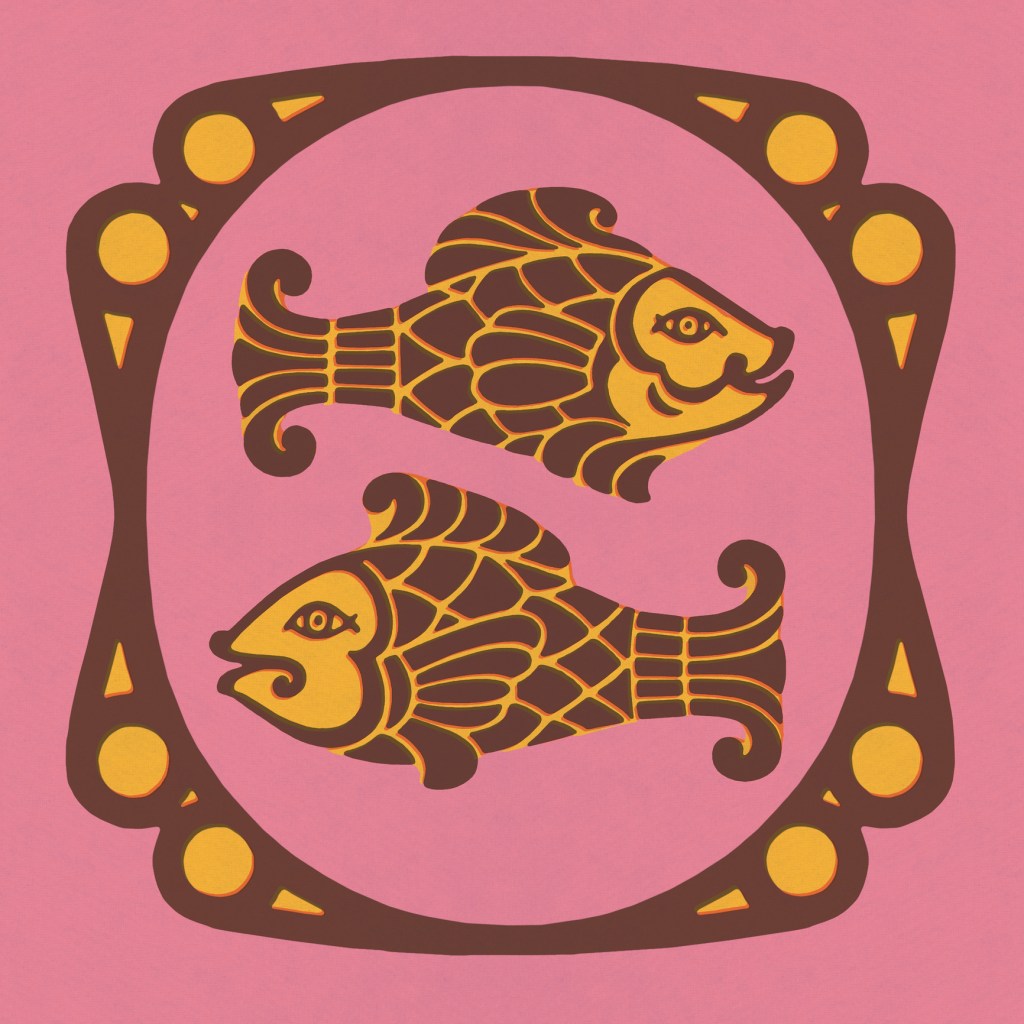 Pisces Zodiac Symbol peixes