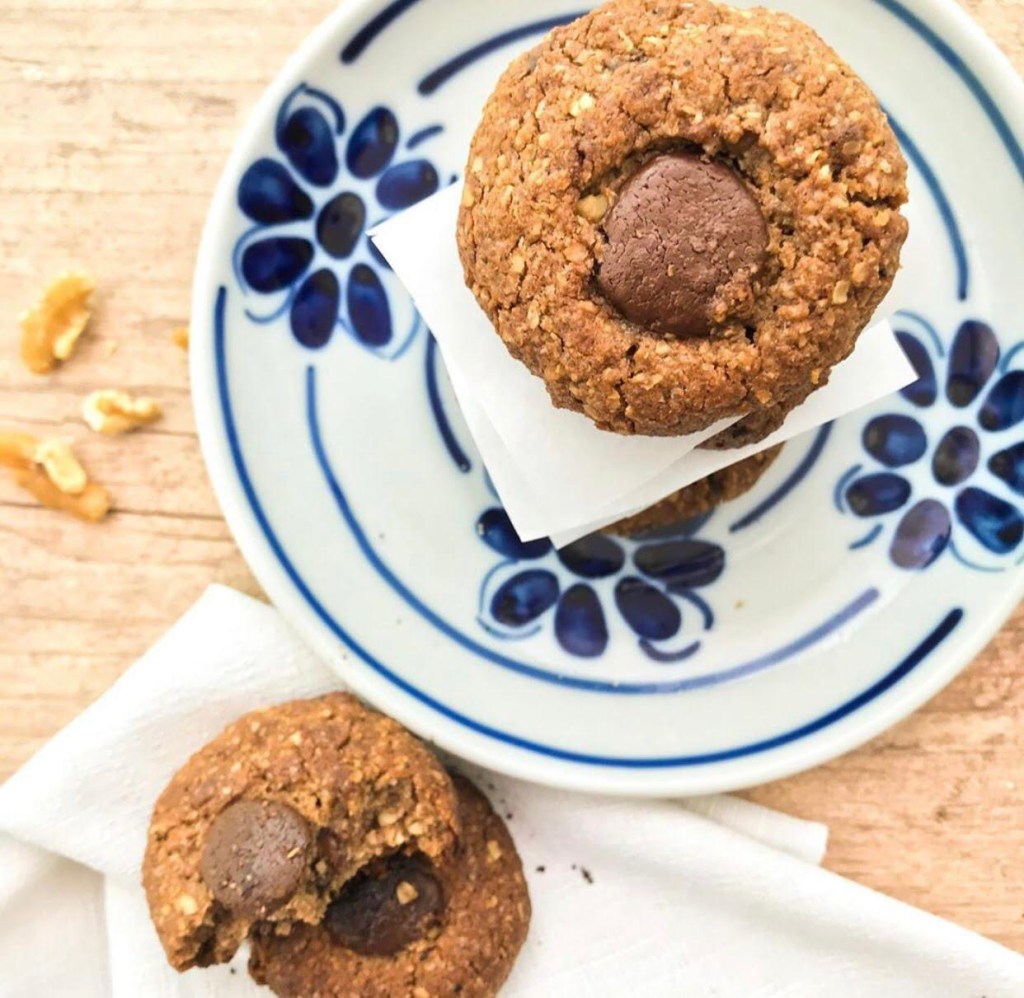 Receita de biscoito vegano tipo cookie de Camila Botelho
