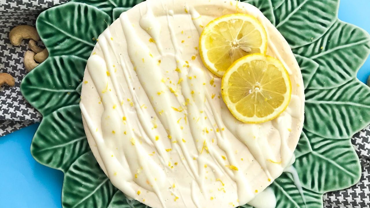receita de torta de limão siciliano vegetariana
