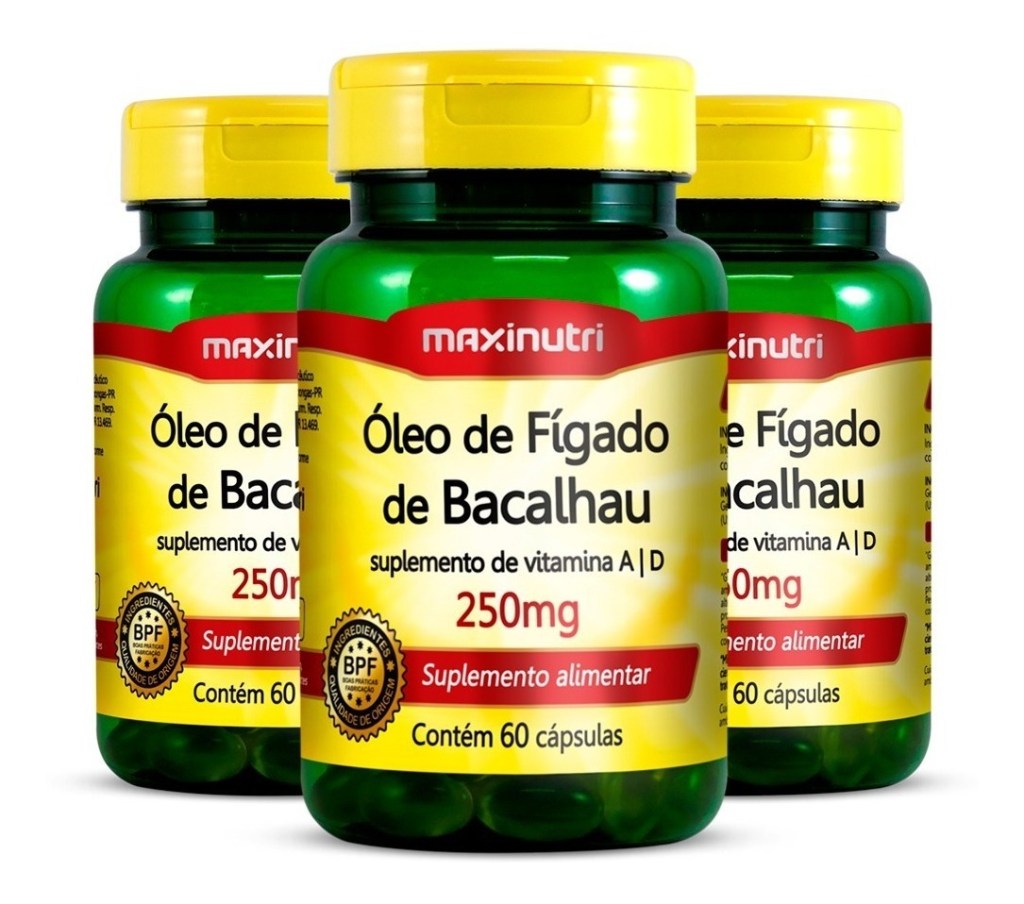 oleo-de-figado-de-bacalhau-3x-60-capsulas-maxinutri-D_NQ_NP_964904-MLB31688080793_082019-F Três frascos de capsulas de silício, da marca maxinutri