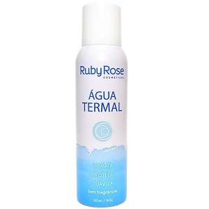 água termal em embalagem branca Ruby Rose