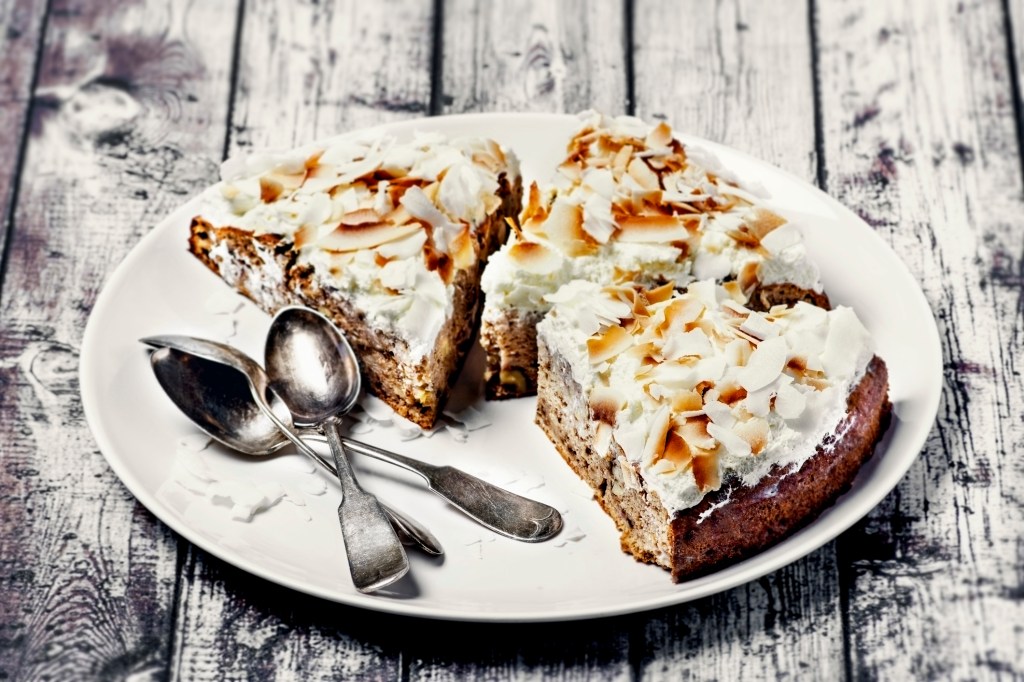 Receita de torta de coco low carb