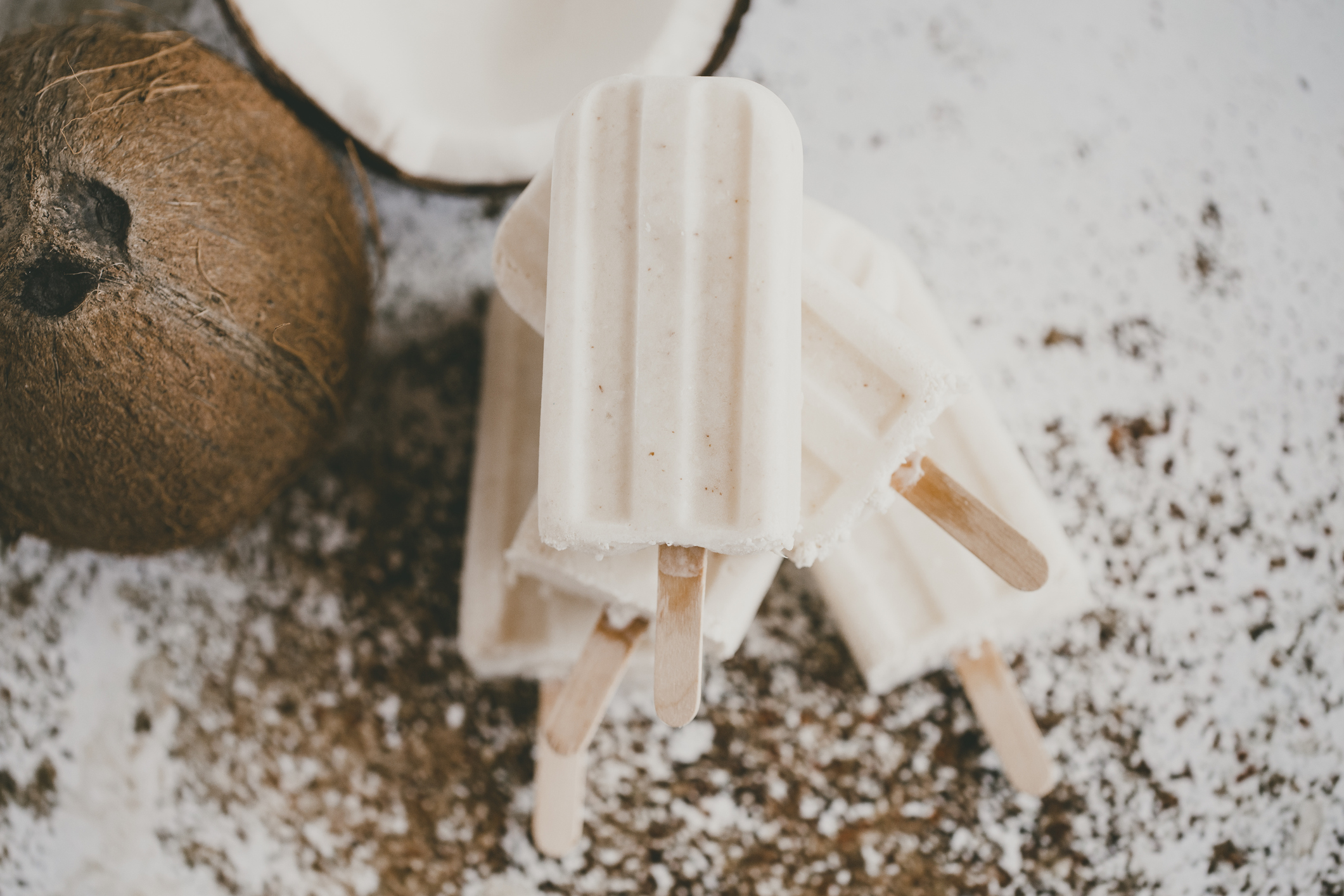 Gelo de água de coco: receita, truques e benefícios, Receita