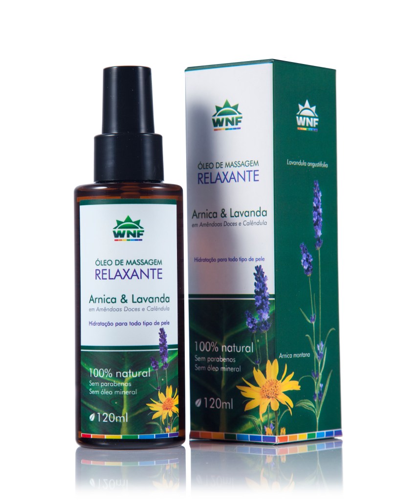 WNF-Óleo relaxante Arnica e LavandaR�60,00-Onde comprar_ www.loja.wnf.com.br Lançamentos de maio