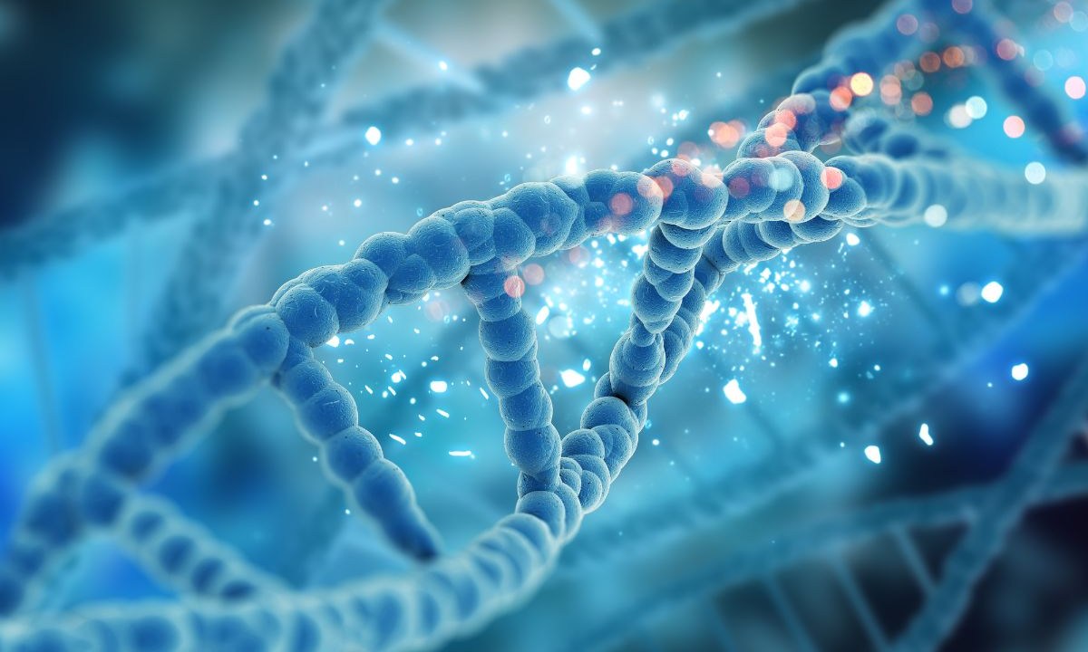 Close-up em DNA