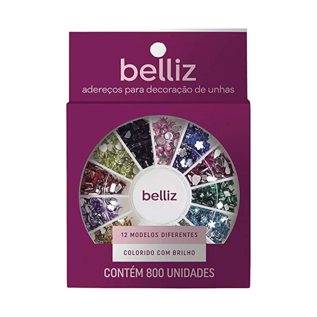 adereços unhas belliz Adereço para unhas Belliz