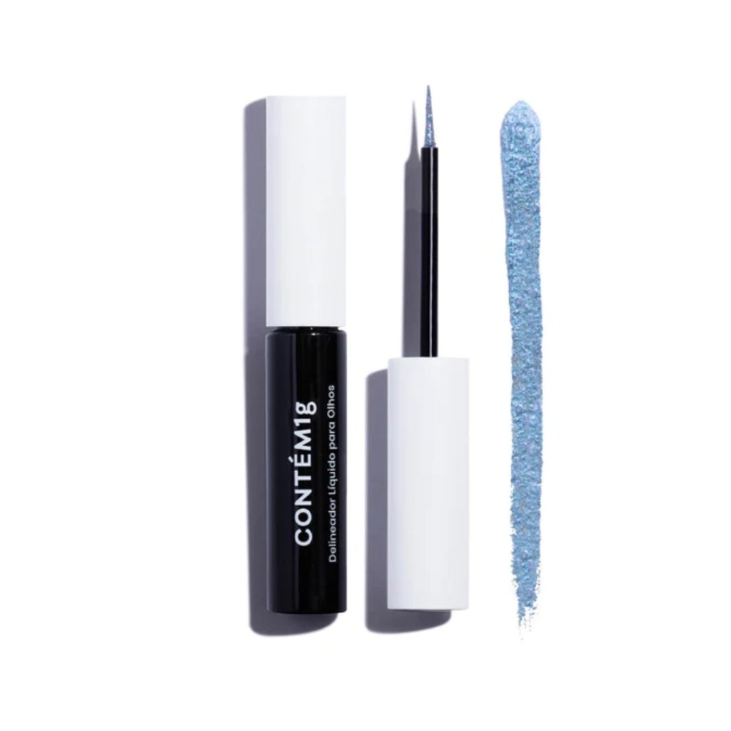 delineador líquido glitter contém 1g Delineador líquido glitter Contém 1g