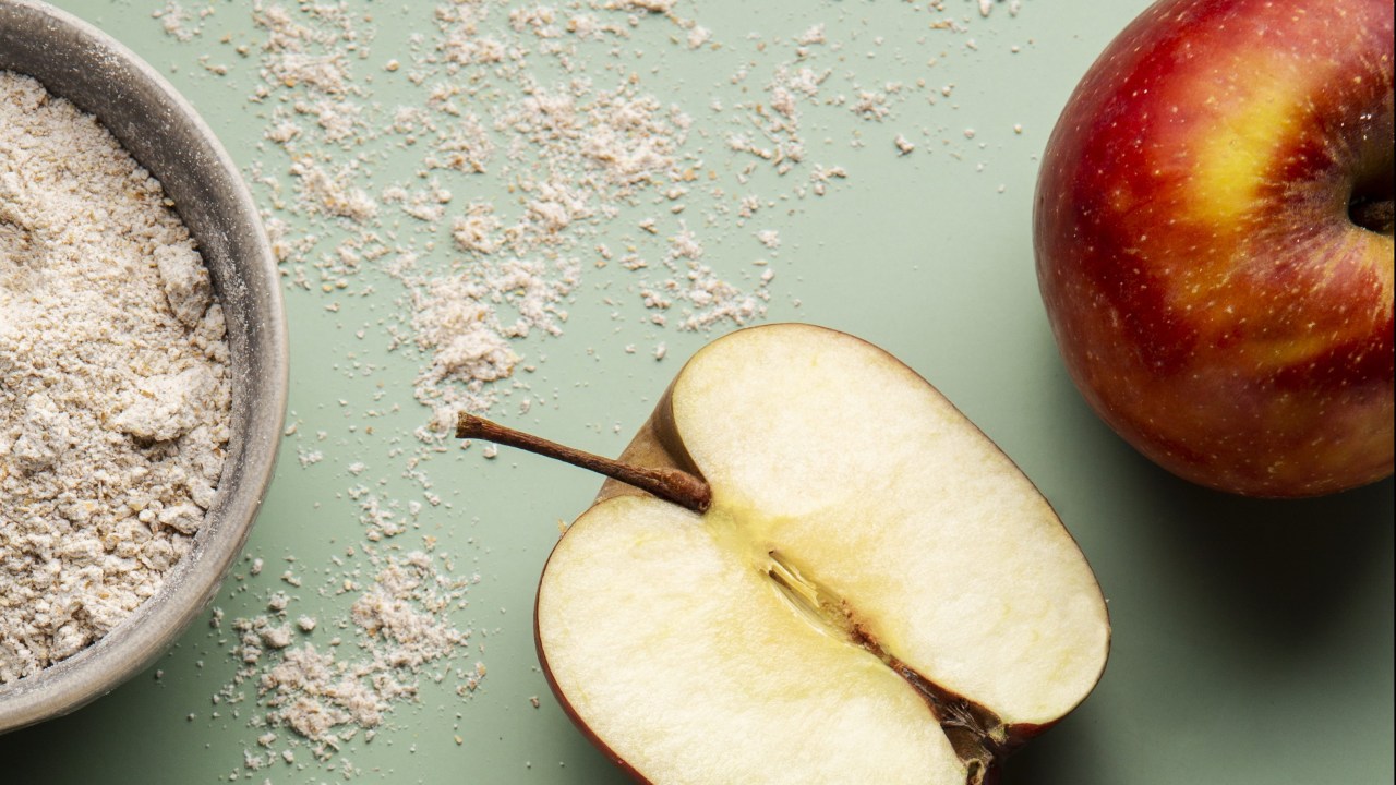 O açúcar de maçã é mais uma alternativa para substituir o açúcar refinado