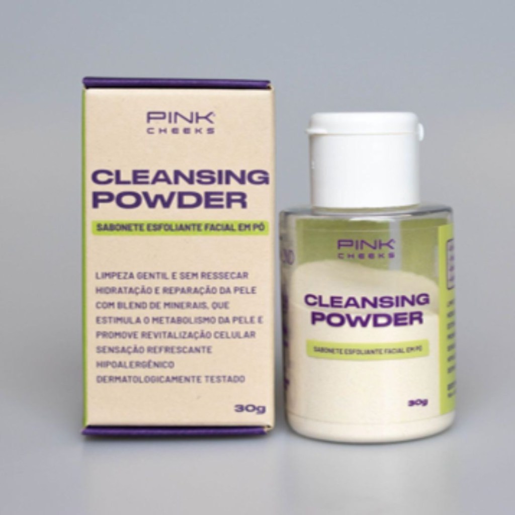 Cleansing Powder Pink Cheeks e Kind Beauty and Care