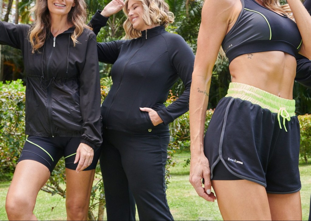 Shorts fitness que se adaptam a seu corpo