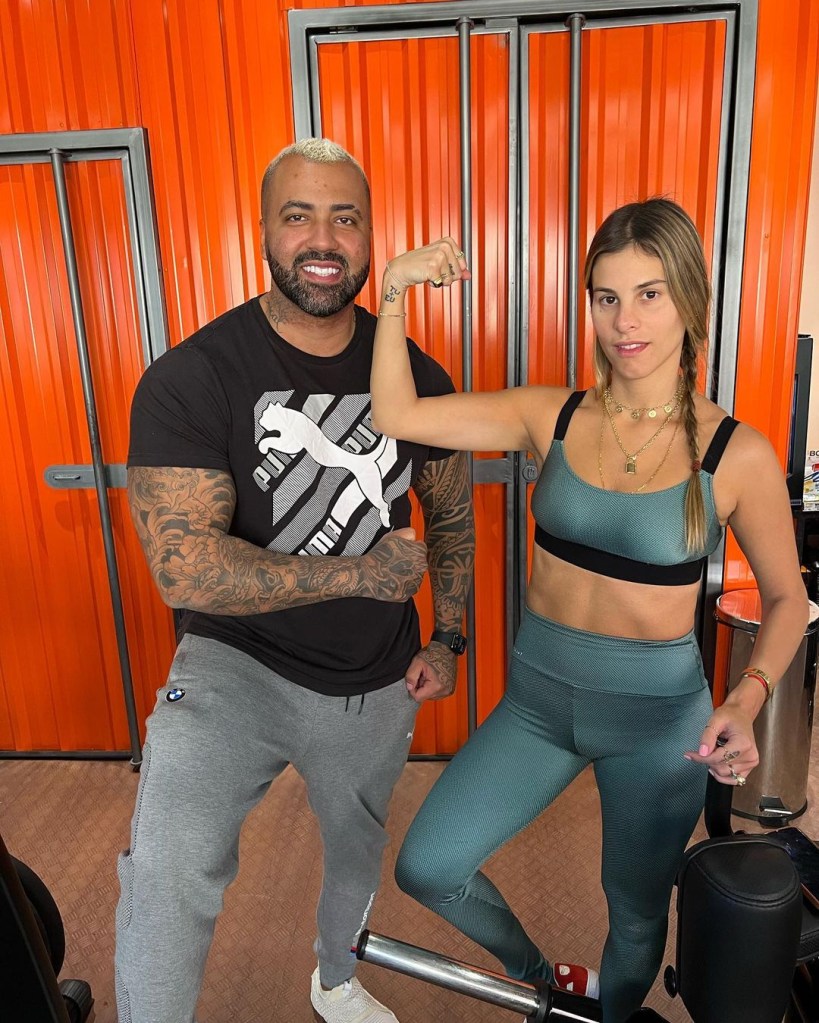 Shantal Verdelho e Cássio Fidlay