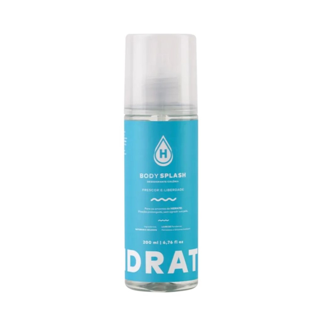 body splash hidratei Body Splash Frescor e Liberdade