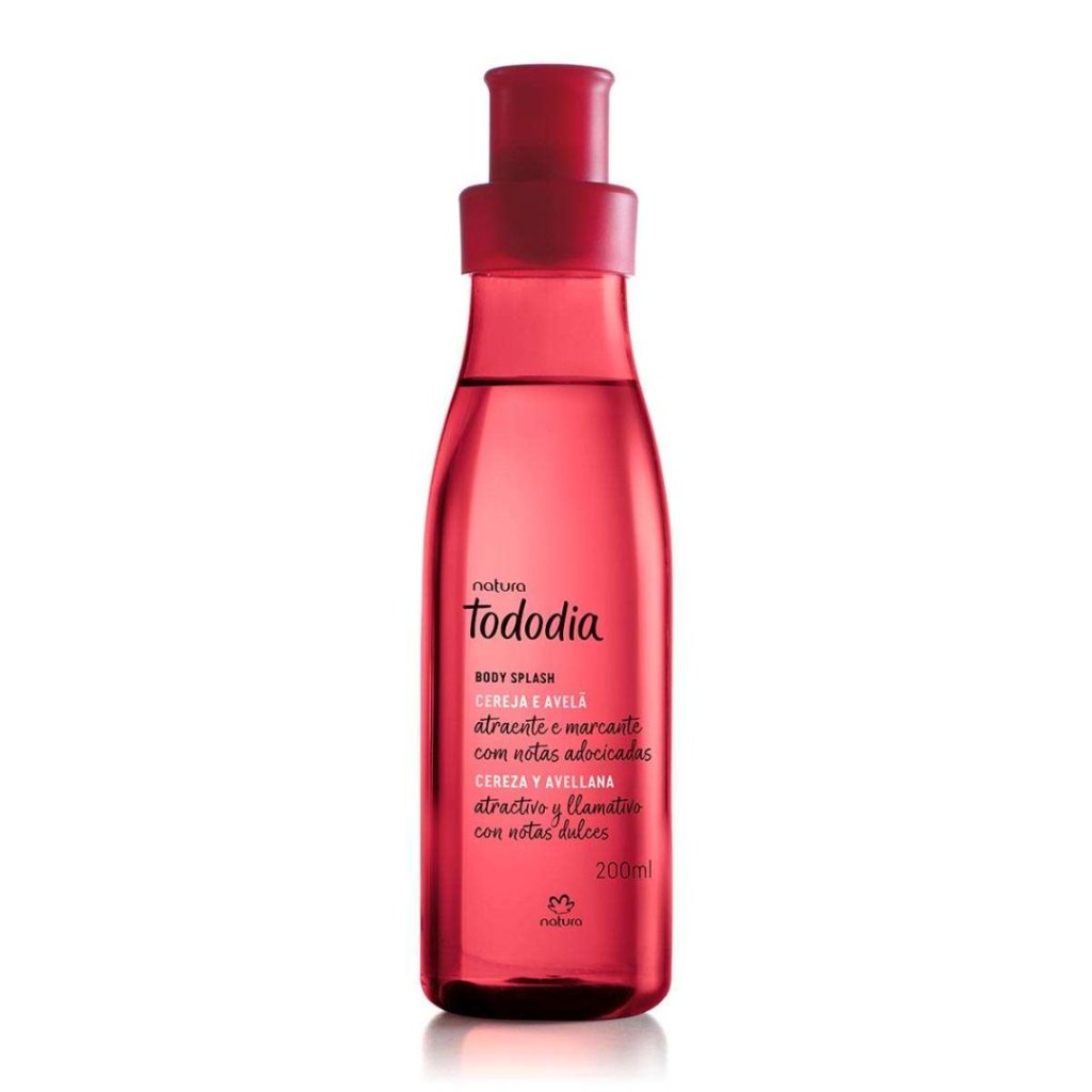 tododia natura body splash cereja e avelã