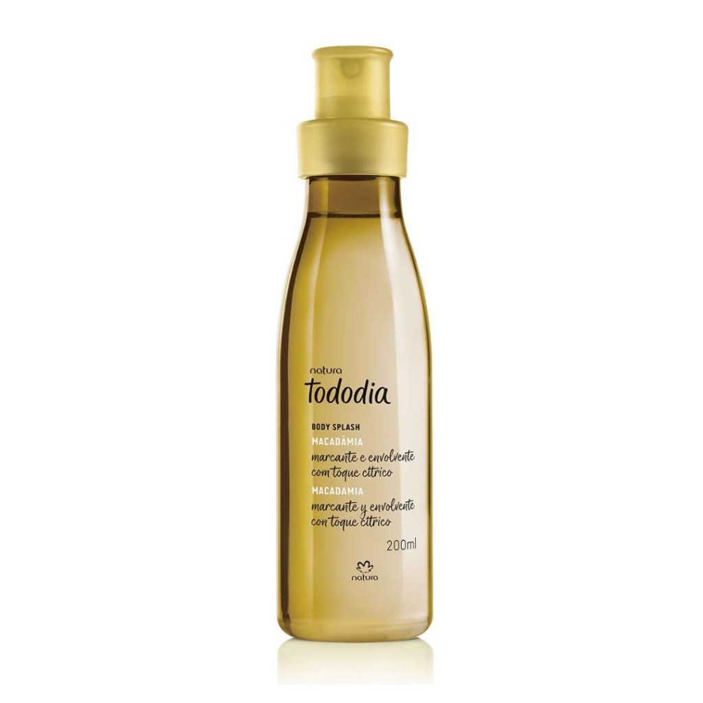 tododia natura body splash macadamia Body Splash Tododia Macadâmia