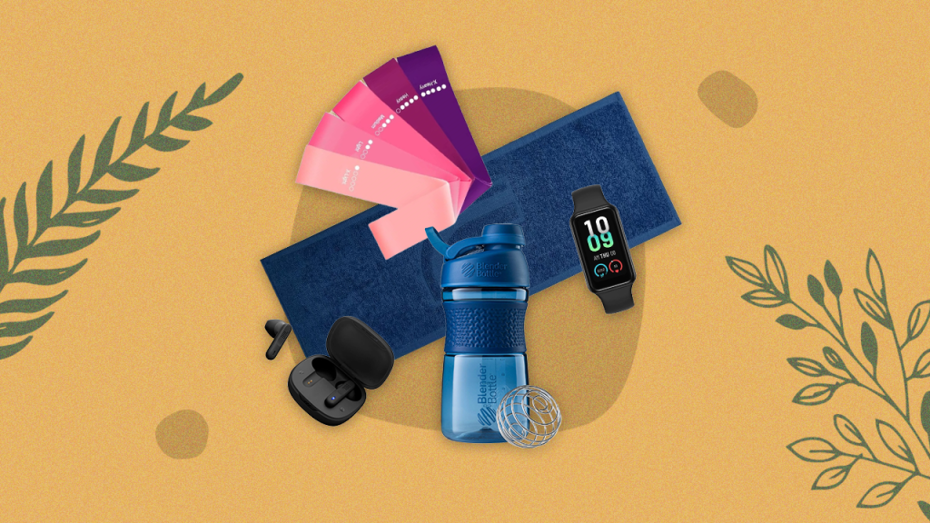 Montamos um kit academia para você cumprir essa meta fitness em 2024