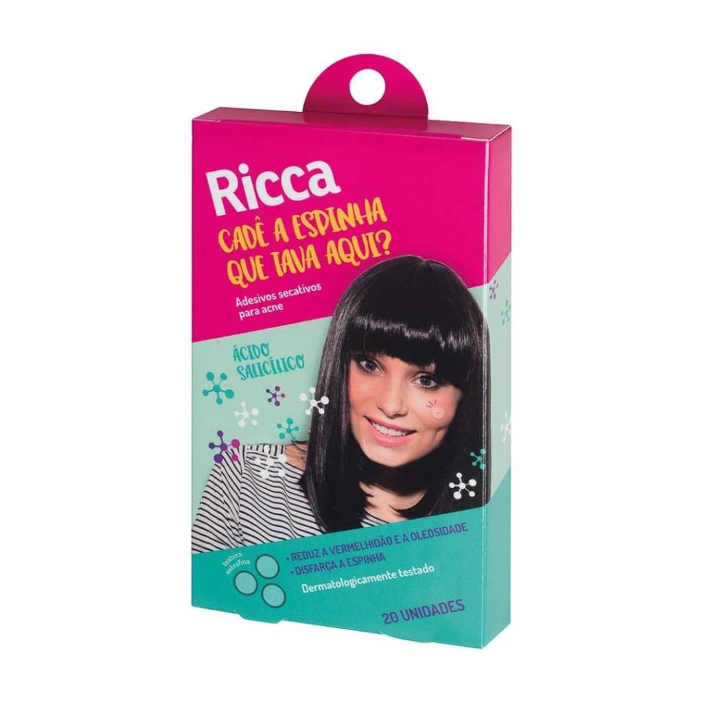 Adesivo Secativo Para Acne Ricca