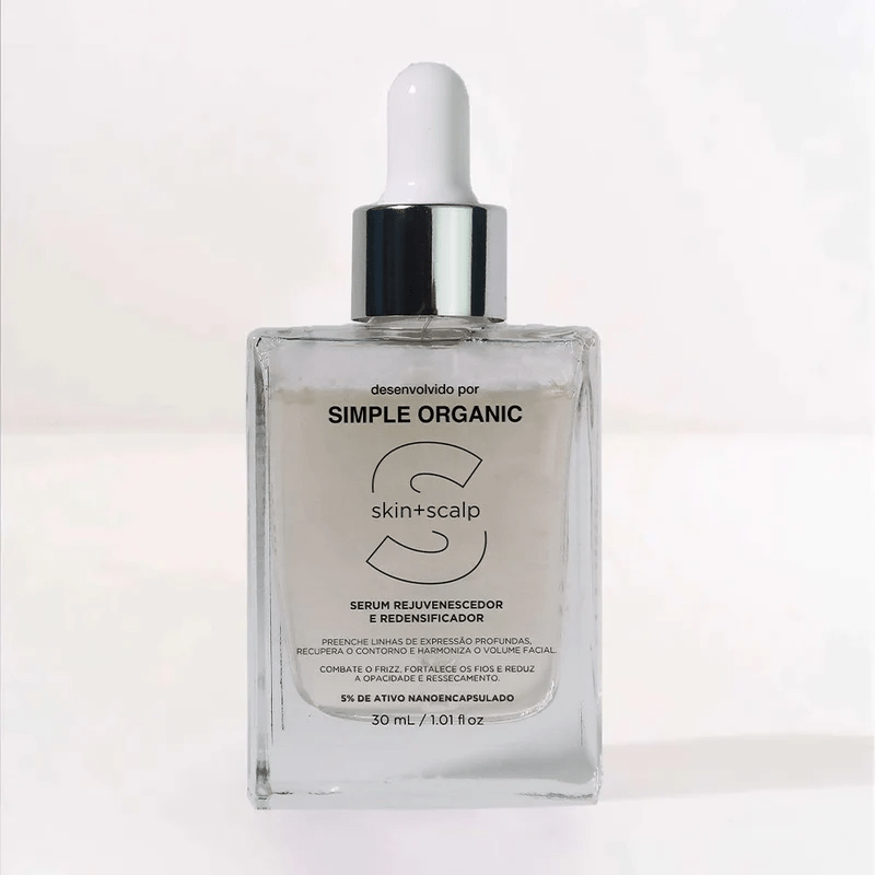 simple organic Sérum Skin + Scalp