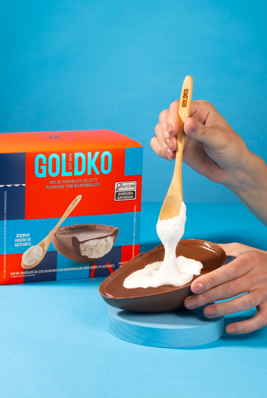 Goldko Ovo de Colher Mashmallow