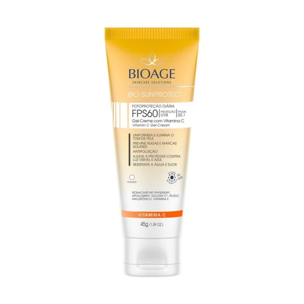 Protetor Solar Vitamina C e Hialurônico Bioage