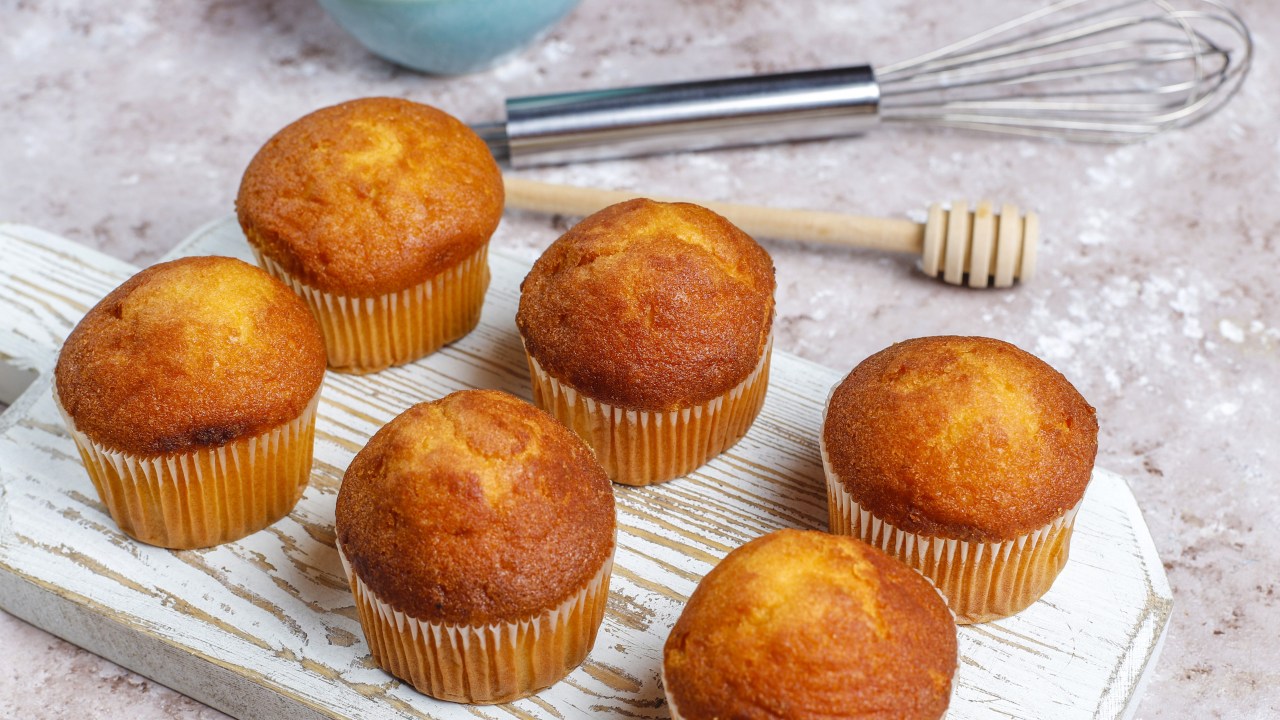 Aprenda a receita de muffin de banana