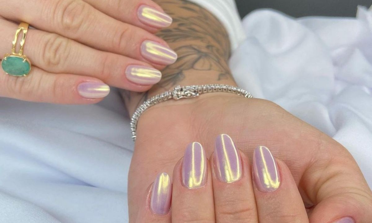 unhas cromadas inspirações